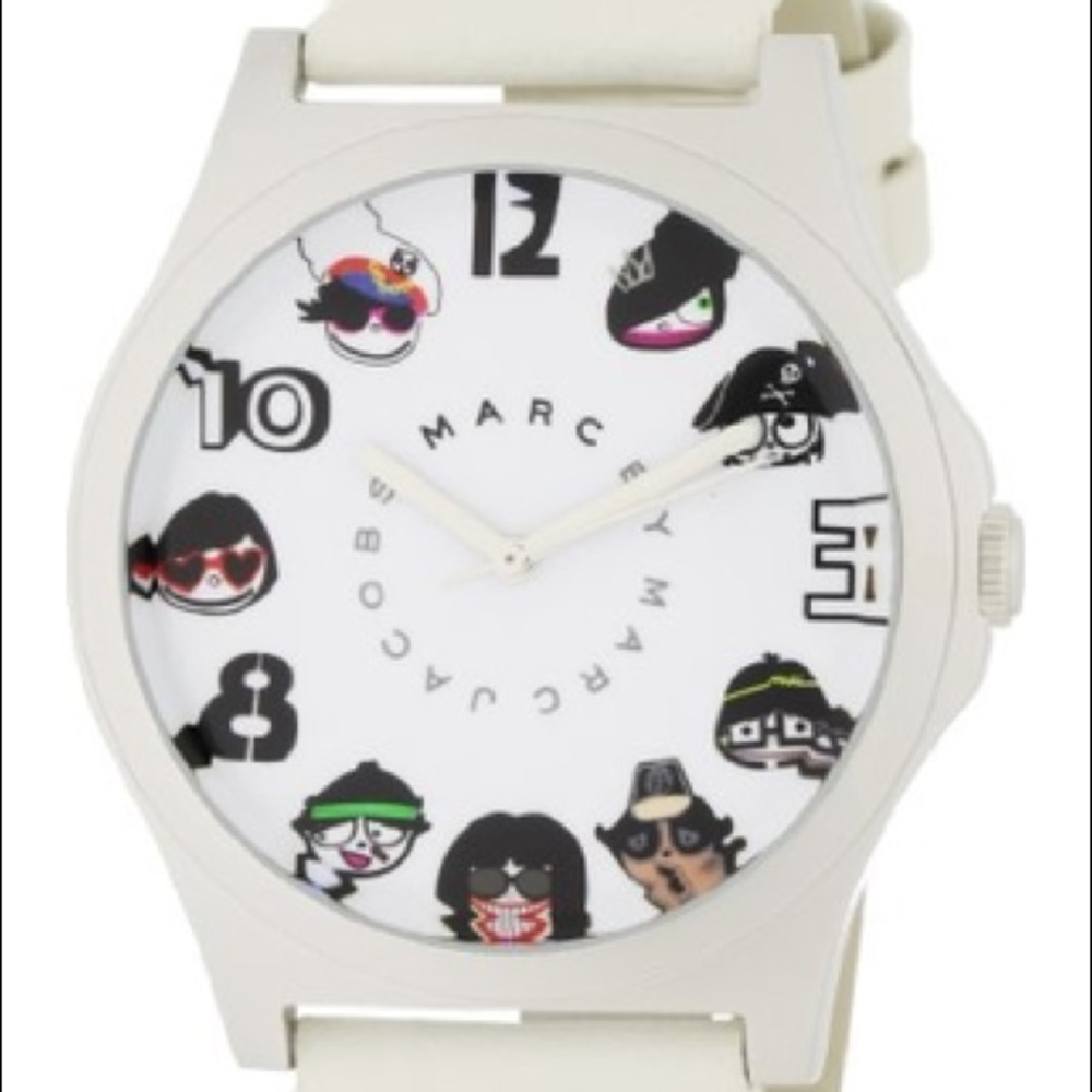 Marc by Marc Jacobs Miss Marc graphic dial watch